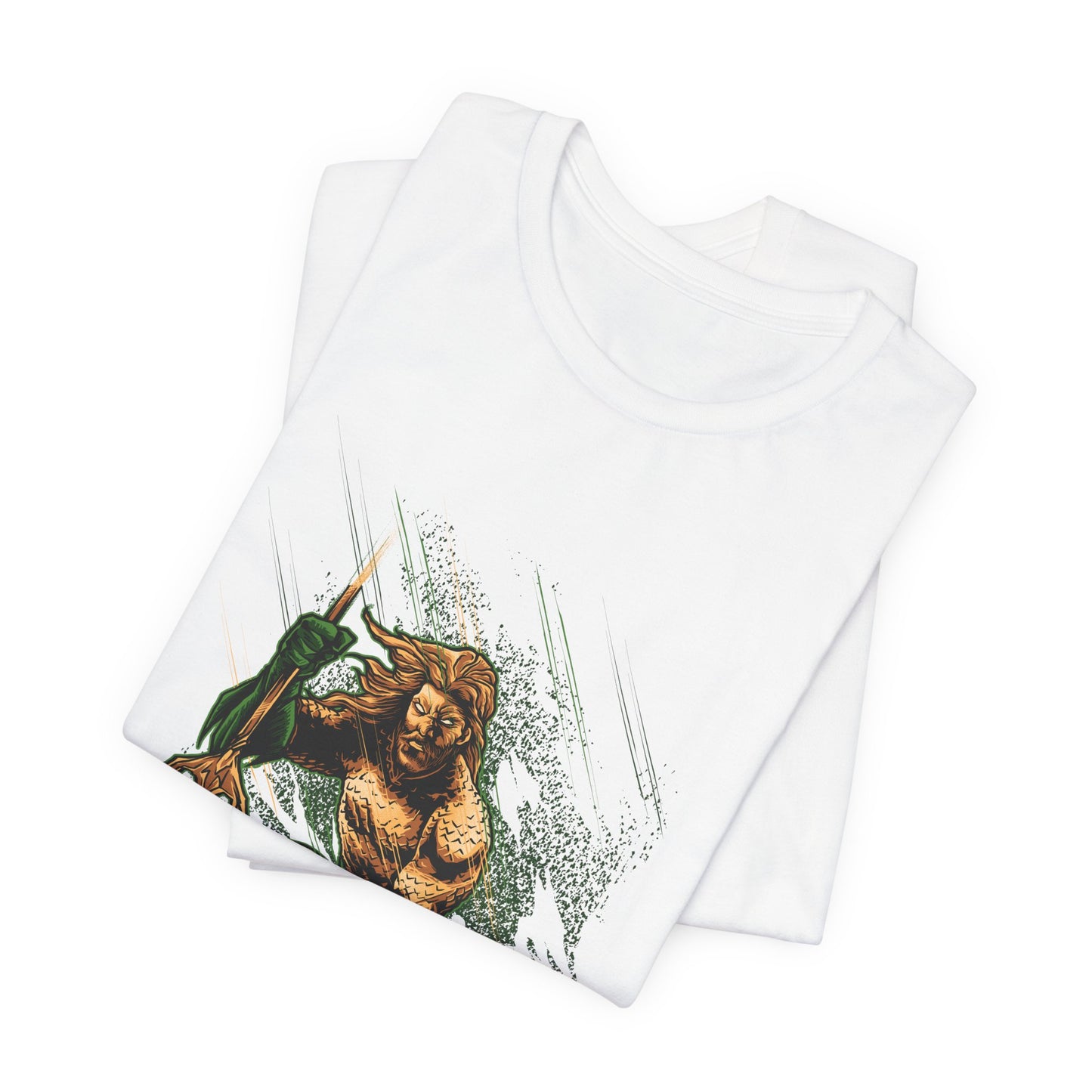 Aquaman Vintage Graphic Tee — Trident Hero Comic Shirt