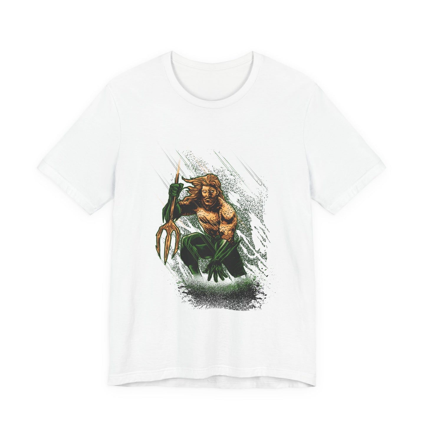 Aquaman Vintage Graphic Tee — Trident Hero Comic Shirt